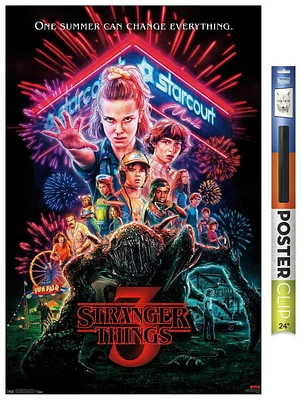 Netflix Stranger Things: Season 3 - One Sheet Wall Poster