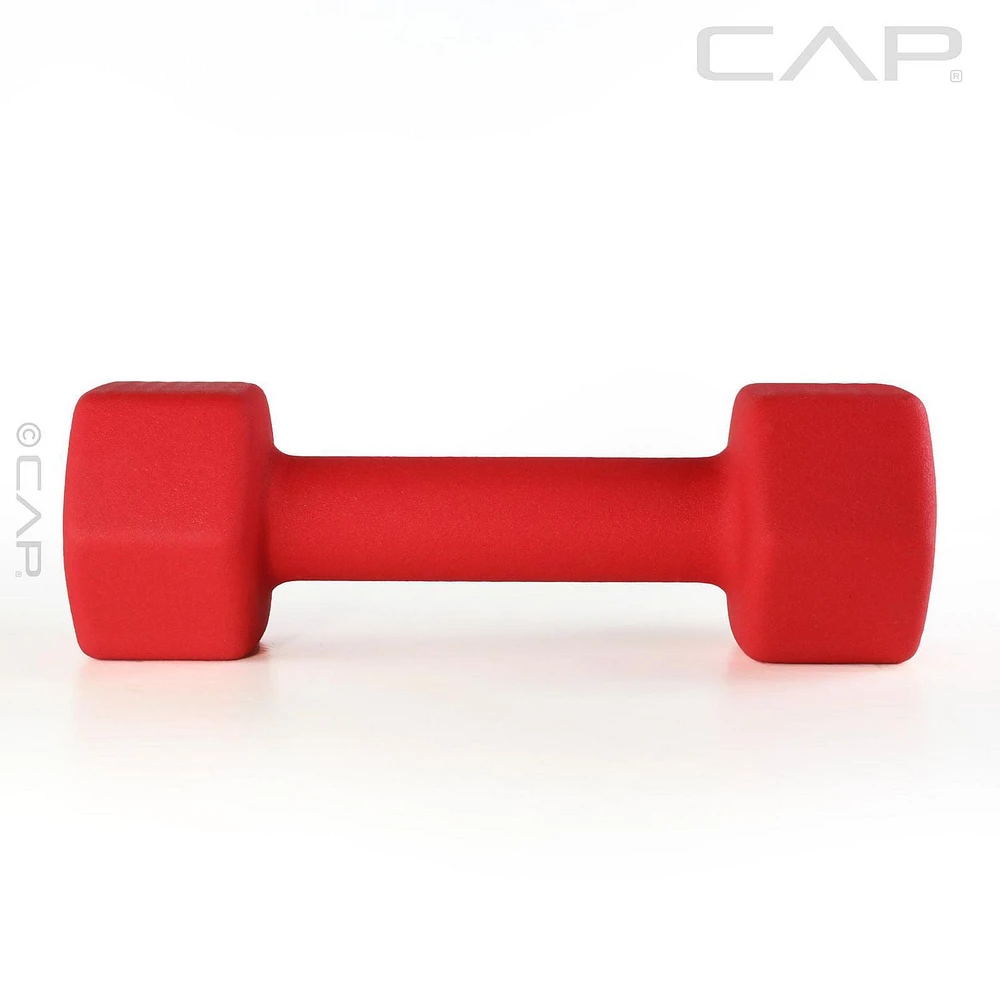 CAP Barbell Neoprene Dumbbell, Single 1-15 lbs