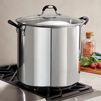 Tramontina Casserole couverte pour soupe de 20,8L en acier inoxydable