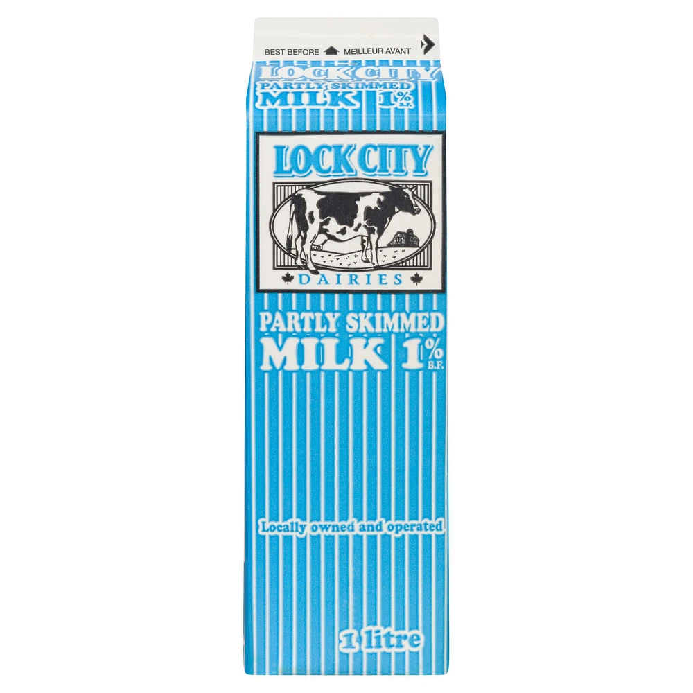 1L 1% Lock City Dairies Milk, 1L 1% Lock City Dairies