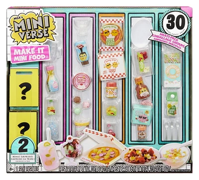 Make It Mini Food Multipack  MGA's Miniverse, Collectibles, DIY, Resin Play, Replica Food, NOT EDIBLE, 8+, COLLECT THEM ALL