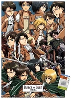 Attack on Titan - Collage Wall Poster, 22.375" x 34"