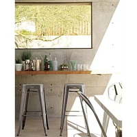 Heavenly Collection Tabouret de comptoir en métal
