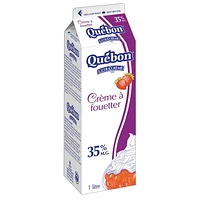 Québon 35% Whipped Cream, 1 L