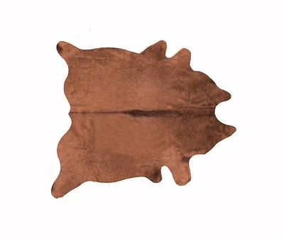 H-Natural 6'X7' Geneva Cowhide Rug