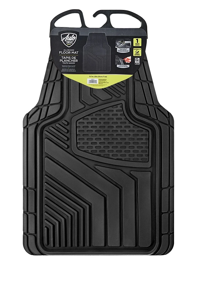 1-piece Auto Drive Front floor mats, Fits most cars, trucks & SUVs