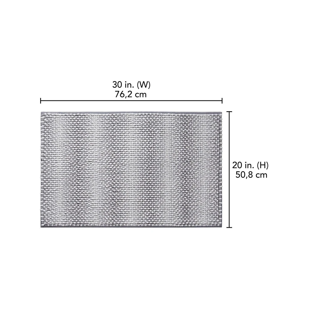 Tapis de bain en mousse mémoire Mainstays 50,8 cm x 76,2 cm, nouille