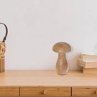 Champignon Décoratif En Bois De Mangue Petit