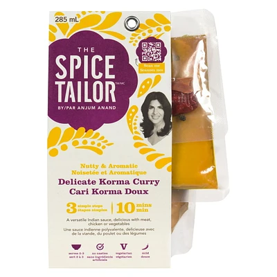 DELICATE KORMA CURRY 285 ml, nutty & aromatic