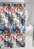 RIDEAU DE DOUCHE FASHIONISTA