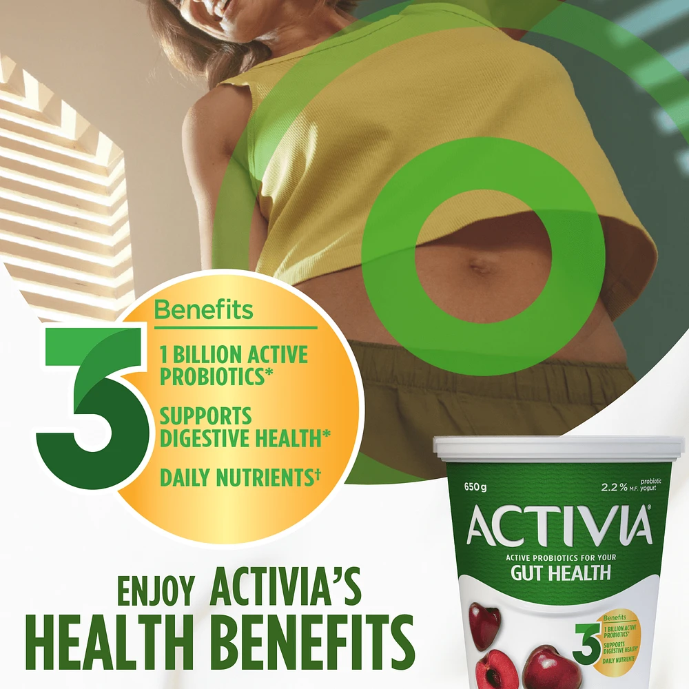 Activia Yogourt probiotique, saveur cerise 650 g