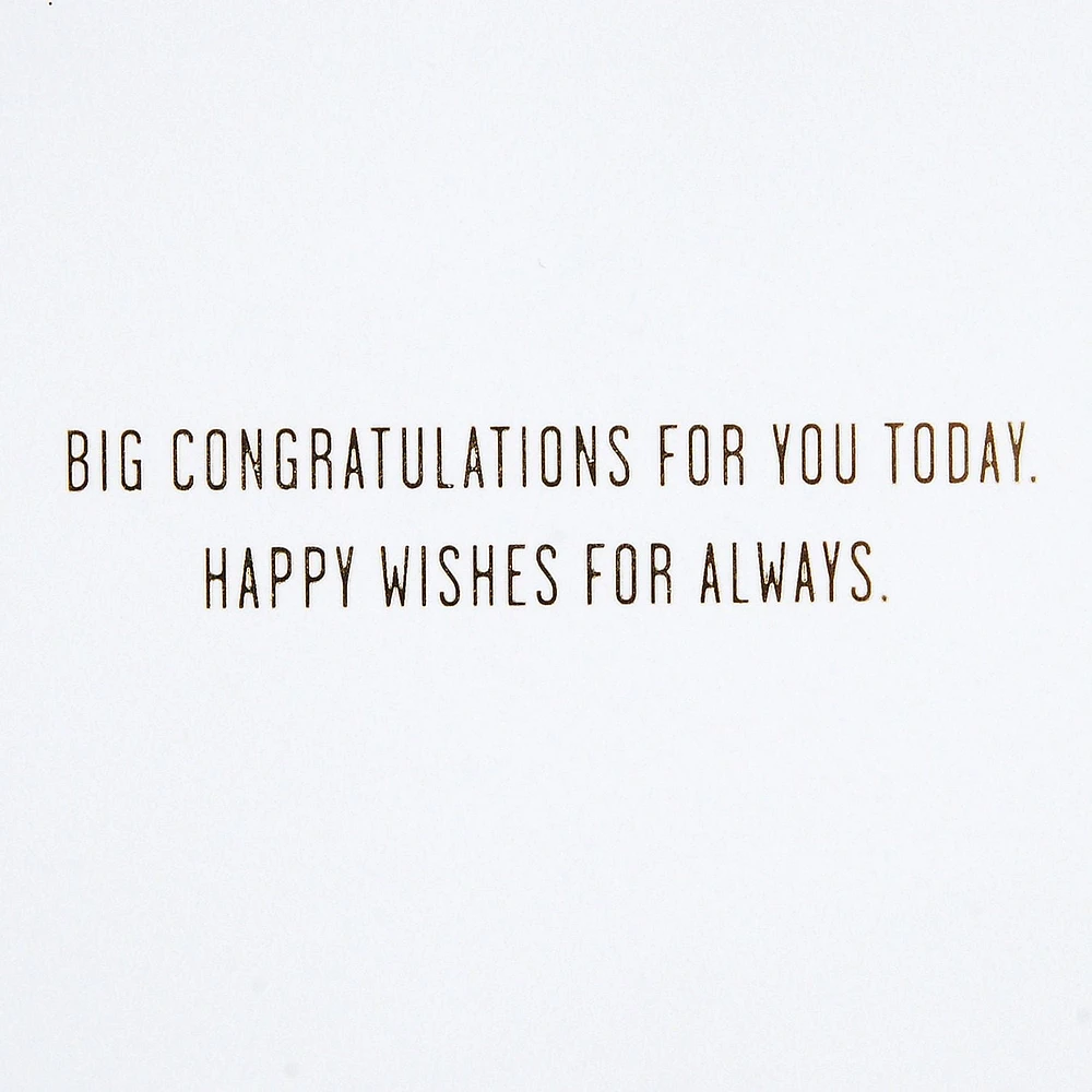 Hallmark Signature Graduation Greeting Card (Big Congratulations)