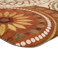 Mohawk Home - Tapis de cuisine multicolore de 45,7 cm × 76,2 cm (1 pi 6 po × 2 pi 6 po) Spice Suzani