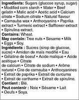 Our Finest Sour Premium Wine Gums, 400 g, 5 assorted flavours