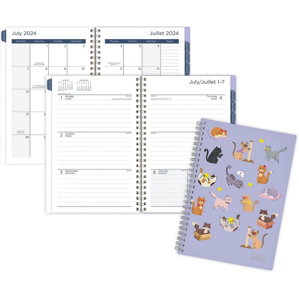 Mead 15M Hug Me Chat Petit Agenda Agenda