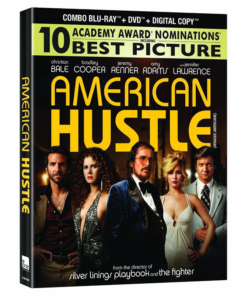 American Hustle Combo (Blu-ray + DVD + Digital Copy)