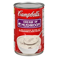 Campbell's® Cream of Mushroom Ready to Serve Soup (515 mL), Ready to be enjoyed in just a few minutes.