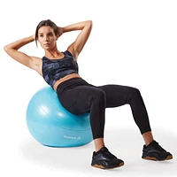 Reebok Delta ballon d'équilibre lesté de 55 cm, pompe incluse Différentes tailles disponibles
