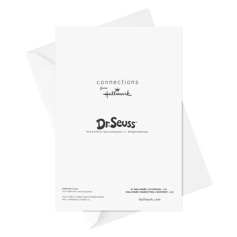 Boîte de 18 cartes de Noël Connections de Hallmark (Dr. Seuss « Comment le Grinch a volé Noël »)