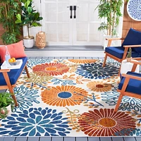 SAFAVIEH Cabana Garnet Tapis Floral Extérieur