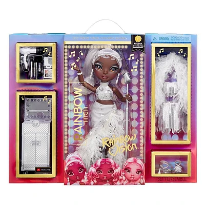 Rainbow Vision Rainbow High Rainbow Divas - Poupée-mannequin Ayesha Sterling (argentée)
