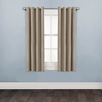 Mainstays Faux Suede Drapery Grommet Window Panel
