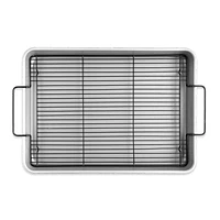 Nordic Ware Plaque de cuisson extra-large pour four croustillant