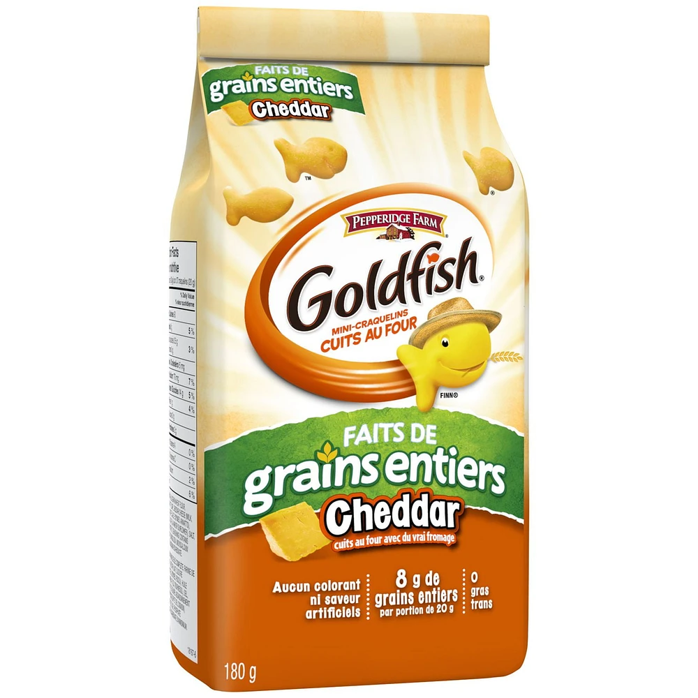 Goldfish® Cheddar Crackers made with Whole Grain, 180 g