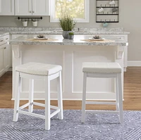 Warren White Counter Stool