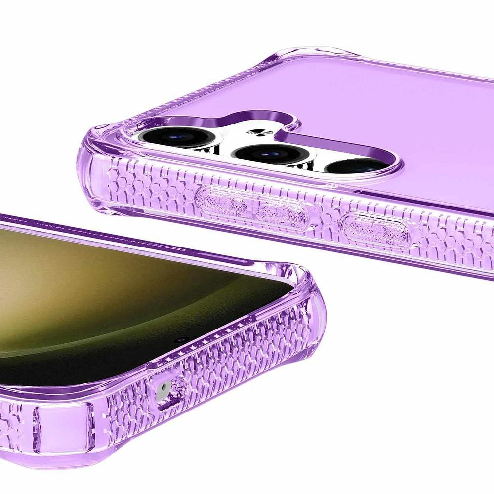 ITSKINS Spectrum_R Clear Case  Samsung Galaxy S24 Light Purple