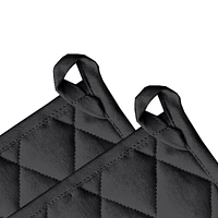 Fabstyles Solo Waffle Cotton Pot Holder Set of 2