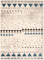 Tapis d'Interieur ECARPET Géométrique Moderne Collection Remi