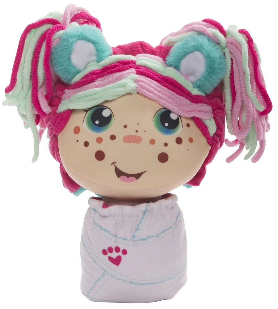 FlipZee Girl Zoey Snuggly Bear Plush Toy