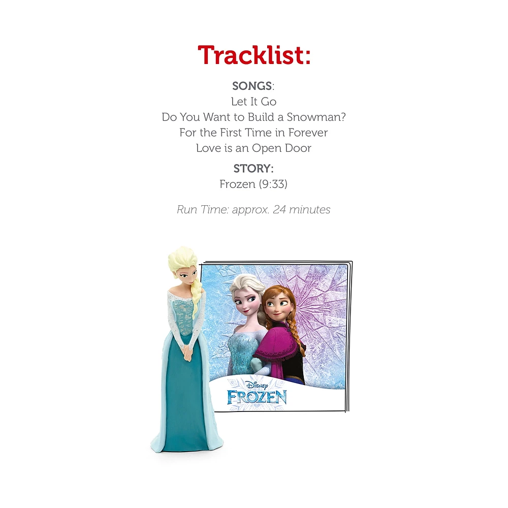 Tonies Figurine Audio - Disney La Reine Des Neiges Figurine Audio - Elsa (Anglais)