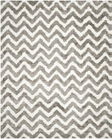 Safavieh Barcelona Carmella Zigzag Stripes Shag Area Rug