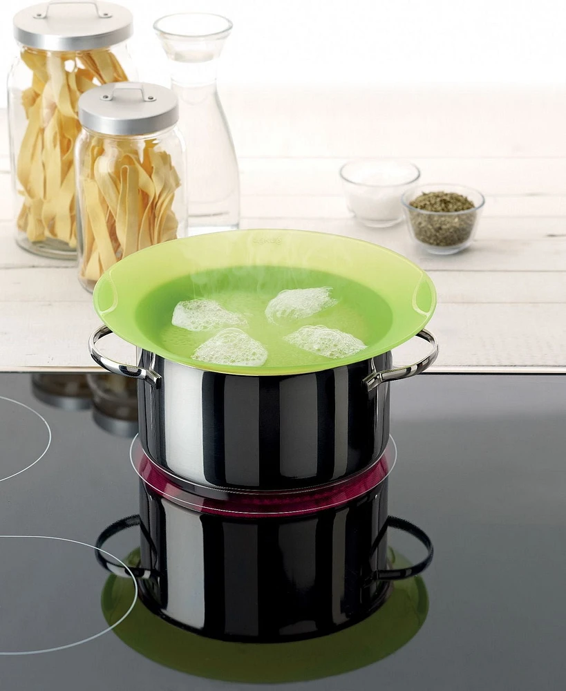 Lekue 22cm Non Spill Green Lid
