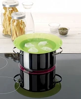 Lekue 22cm Non Spill Green Lid