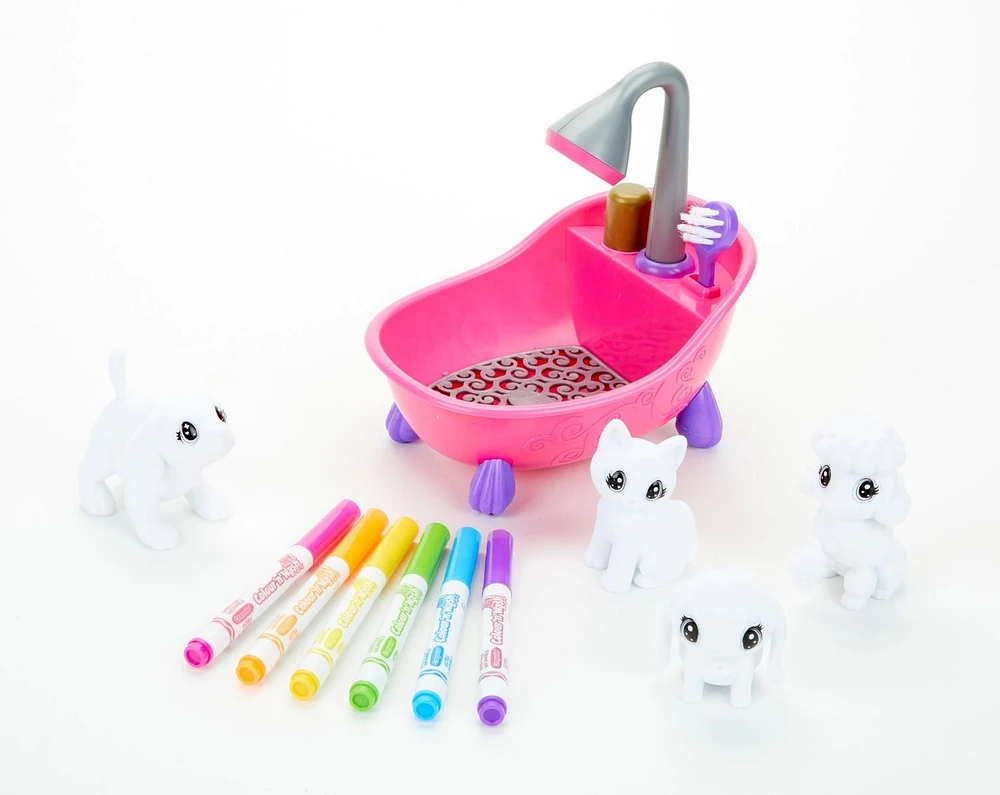 Crayola Scribble Scrubbie Pets Scrub Tub Playset