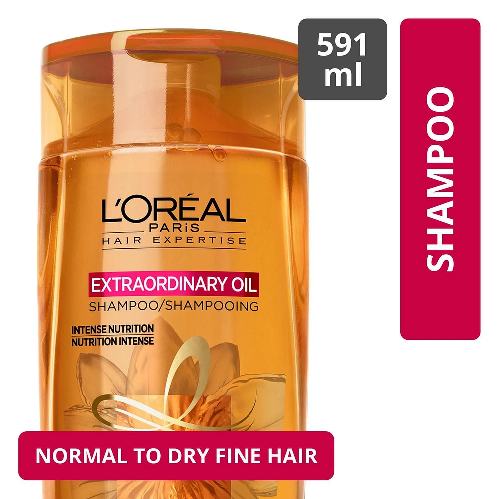 L'Oréal Paris Extraordinary Oil Shampoo Dry Hair, 591ml, 591ml