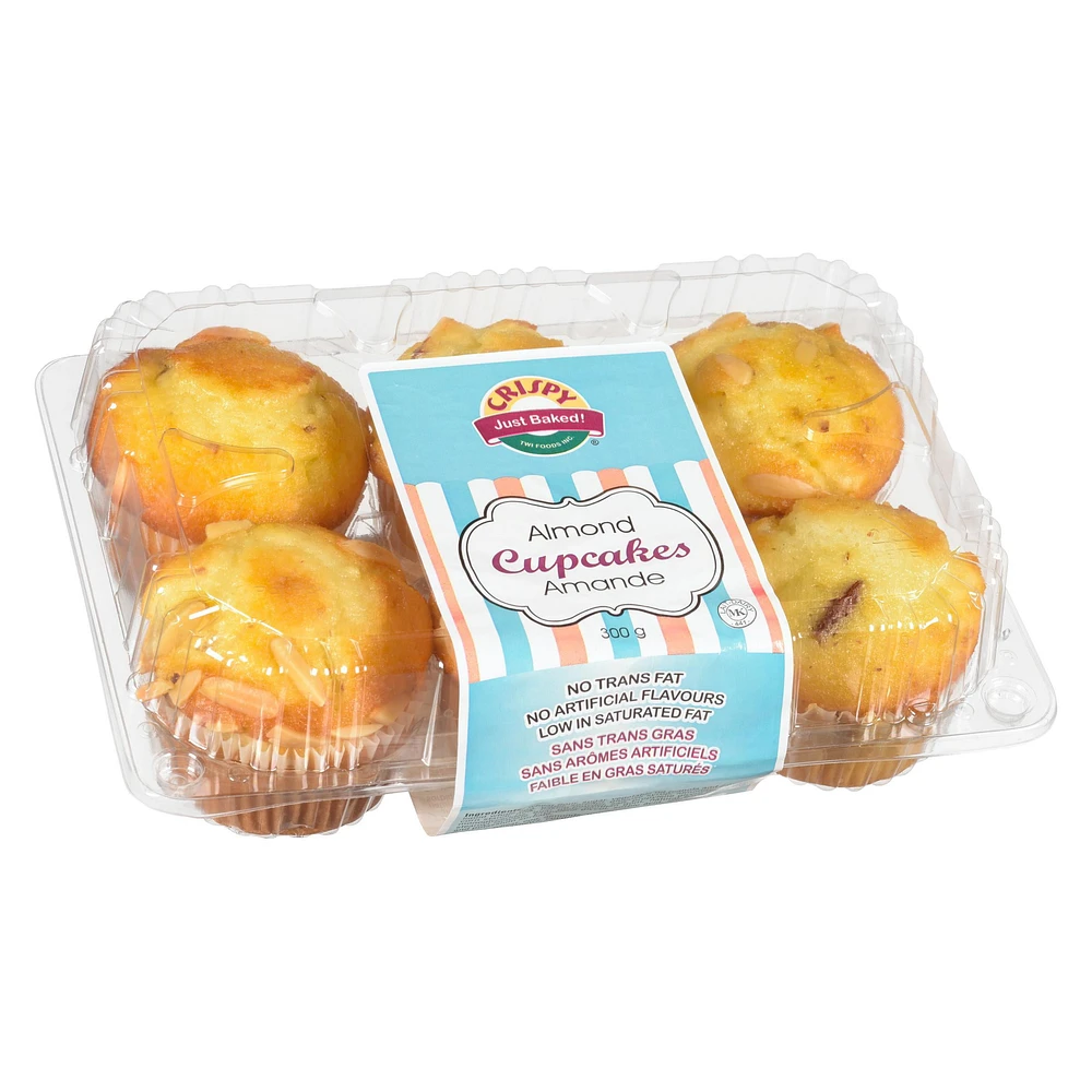 Cup Cake Almond, 300G/ 6 Count