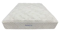 NSC Medical - Matelas très grand lit hybride de en latex et à ressorts ensachés