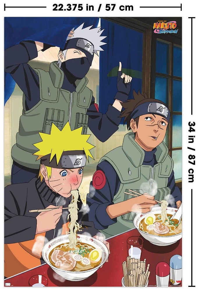 Naruto Shippuden - Food Wall Poster, 22.375" x 34"