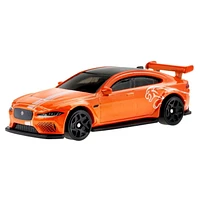 Hot Wheels Luxury Sedans 1:64 Scale Toy Vehicle Jaguar XE SV for Kids 3 Years & Older & Collectors