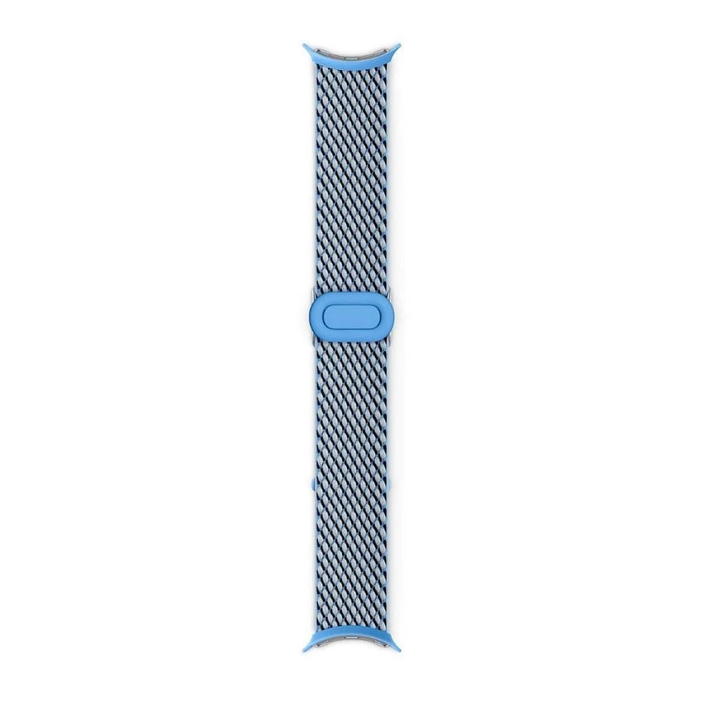 Google Woven Braided Wristband for Pixel Watch 2 Smartwatch Blue