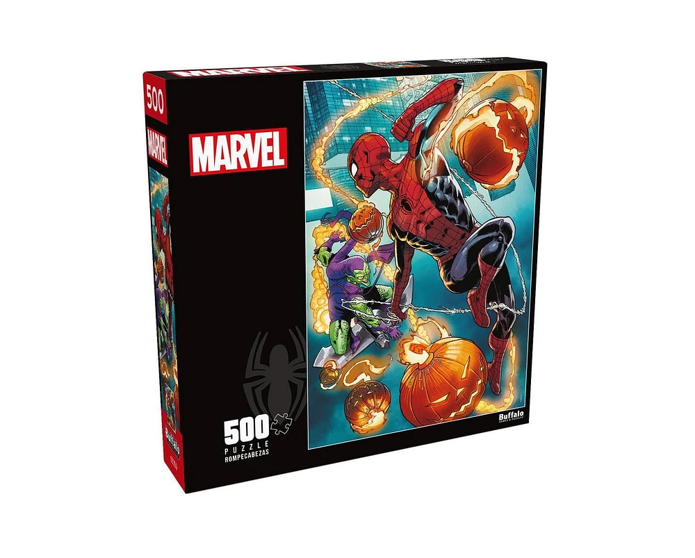 Buffalo Games - Marvel - Spider-man vs. Green Goblin - 500 Piece Jigsaw Puzzle