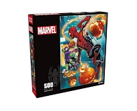 Buffalo Games - Marvel - Spider-man vs. Green Goblin - 500 Piece Jigsaw Puzzle