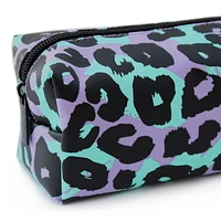 Pen+Gear Pochette imprimé léopard sauvage (LxlxH): 8.46 x 2.16 x 3.14"