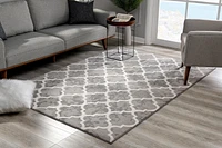 Rug Branch Silvia Collection Tapis Moderne En Treillis