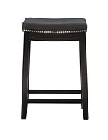 Tabouret de comptoir Warren noir