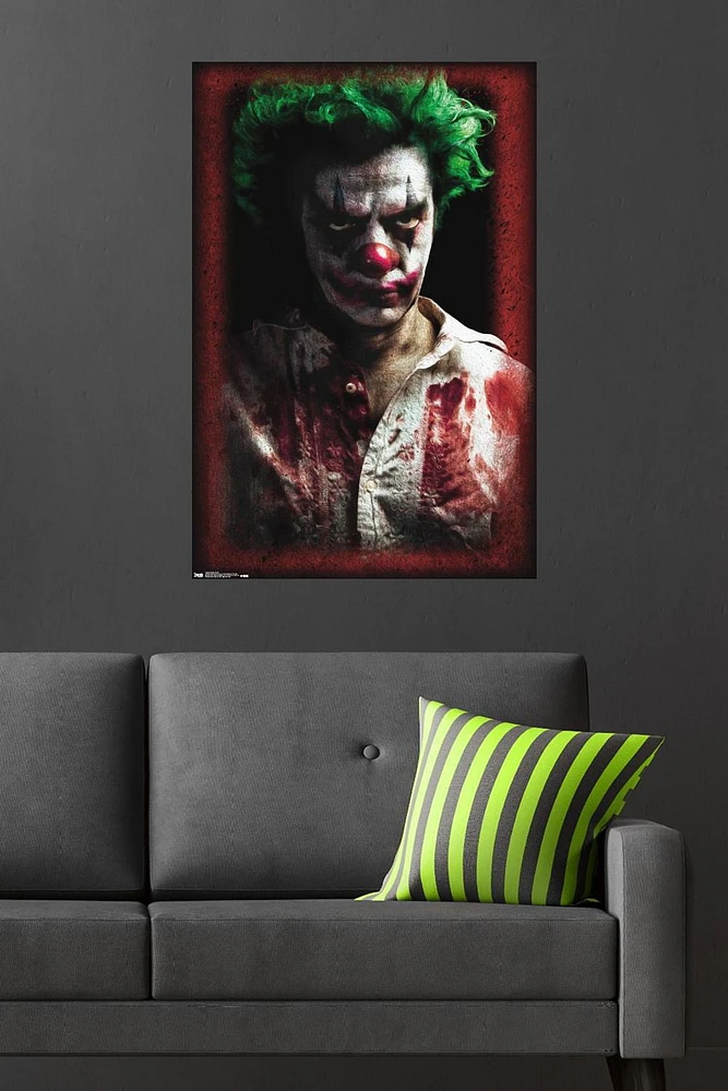 Psycho Clown Wall Poster, 22.375" x 34"